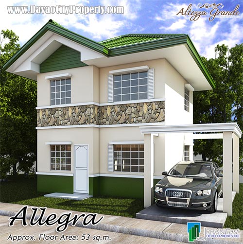 Allegra 3 Bedrooms 2 Toilet & Bath at Altezza Grande Catalunan Davao