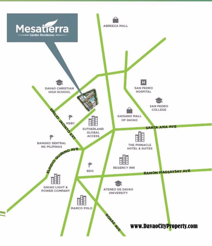 Vicinity-Map-Mesatierra-garden-residences-affordable-low-cost-condo-in-jacinto-davao