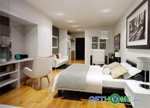 Studio-Lay-out-Ivory-Residences-Davao-COndo-in-JP-Laurel-Santos-Land
