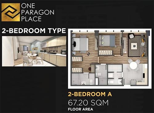 The-Paragon-Davao-One-Paragon-Cetadines-Matina-Condo-Davao-2-Bedrooms