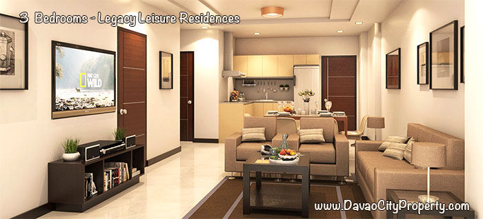 3 bedrooms Legacy Leisure Residences Maa Davao Condo DavaoCityProperty