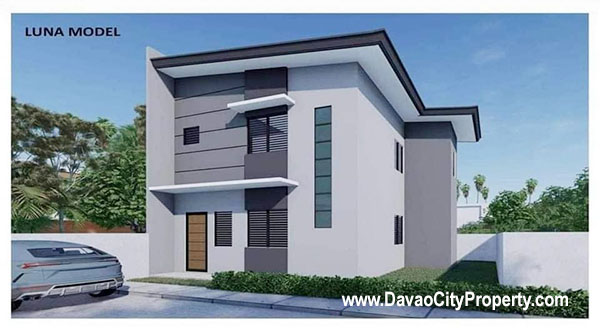 luna the prestige subdivision house and lot for sale in cabantian davao city
